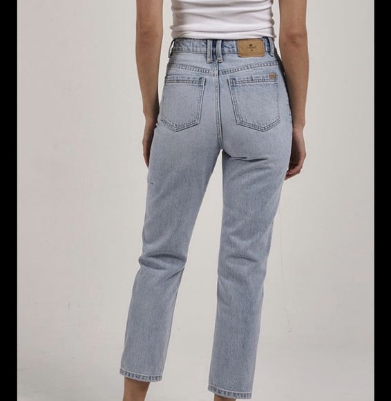THRILLS The Casey Slim High Rise Jeans Size 6/28 - Picture 1 of 8
